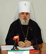 Состоялась традиционная пресс-конференция митрополита Астанайского Мефодия, посвященная празднику Пасхи